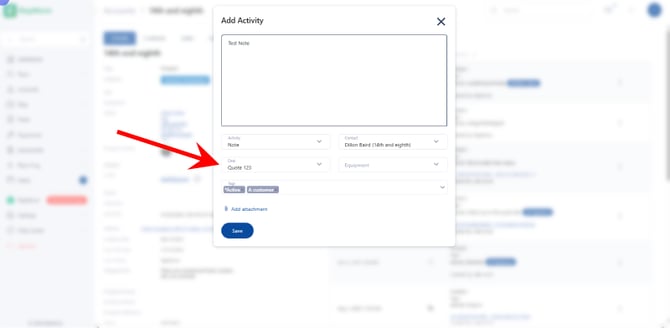 Associate Deal to Account